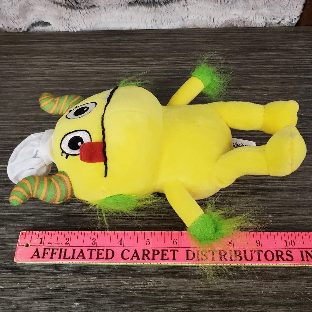 Yellow Monster Chef Ali The Sandwich Chef Plush 10